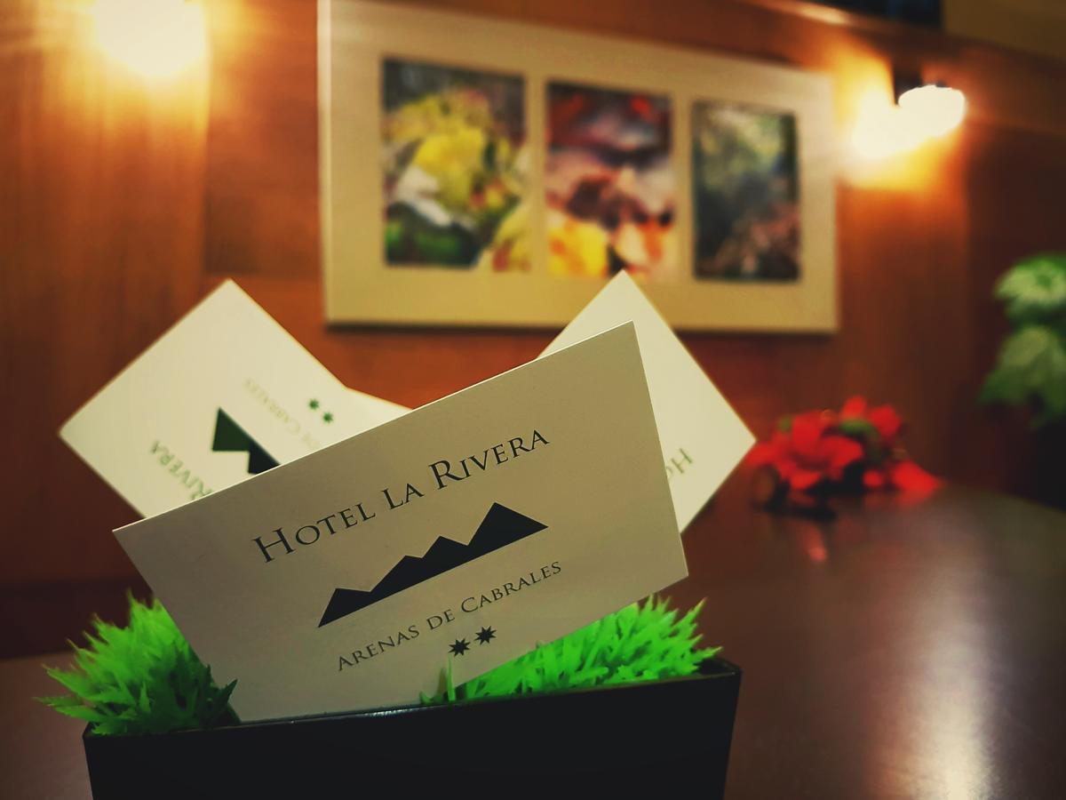 Hotel La Rivera Arenas De Cabrales Exteriör bild